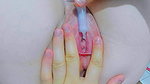 injecting into her tight pussy