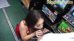 Kourtney Love changing the luck of an unfortunate man in the casino, his reward will be a lot of sex