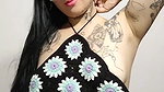 Latina sluts her pussy