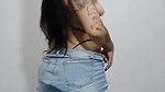 Latina sluts her pussy