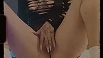 Lover in motel models her and masturbates