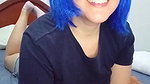 MASTURBATING IN BED WITH SHORT DILDO AND FINGERS