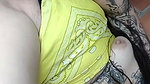 Mature woman touches herself