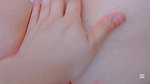 moistening her petite pussy and penetrating it with lubricant