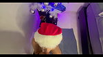 My Cute Stepsister Turns Me on at Christmas and Gives Me a Blowjob to Swallow My Cum
