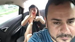 My girlfriend in my car and masturba.mp4