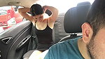 My girlfriend in my car and masturba.mp4