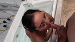 My neighbor could not hold back and took me to a place where I could watch her undress and touch herself and then fuck he real