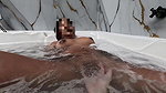 My neighbor could not hold back and took me to a place where I could watch her undress and touch herself and then fuck he real