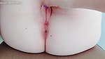 My step-cousin with tickles in her pussy, I make her scream, moan and laugh that turns me on a lot