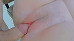 my white cock from her juicy pussy fluids