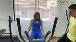 New Girl at Gym Gets Fucked by a Friend