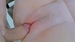 only the head of my cock entered until it broke