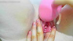 opening her pussy lips while squirting