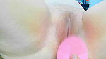 opening her pussy lips while squirting