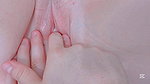 opening the suitbody seeing the pussy completely closed inside