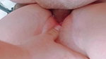pale-skinned girl, swollen pussy upon penetration