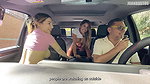 Pau Rojas enjoys the sex machine and Dani Ortiz’s huge tits ROAD Juan Bustos
