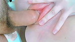 pussy more swollen and pinker with each penetration