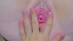 pussy with pink, thin lips inside