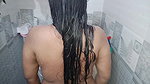 Desi Indian stepmom Her stepson fucked her while she was taking a shower, her stepson got horny after seeing her,