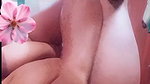 Muslim hijabi girl show and finggaring his boyfriend by video call