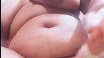 Muslim hijabi girl show and finggaring his boyfriend by video call