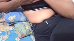 My younger stepsister was sitting and watching porn videos on her mobile phone. I fucked her a little for her