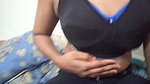 My younger stepsister was sitting and watching porn videos on her mobile phone. I fucked her a little for her