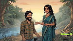 Pushpa and Srivalli romance in jungle