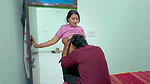 Big Cock Jija Ji Seduced by Saalis Sexual Body Fucked Her Tight Pussy and Ass Hindi Audio