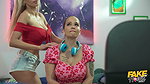 Jennifer Mendez, Emily Bright & Maddy Black – Retro Arcade Lesbian Gamers