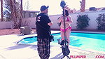 Leila Jane – BBW Poolside Tease_ Raw