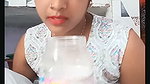 DESI YOUTUBER BHABHI LIVE STREAM DOWN-BLOUSE WITHOUT BRA SLIP HER BIG BOOBS NIPPLES CAPTURED HD VIDEO