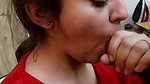 Horny Indian Cute GF Giving Sensual Blowjob Doggy Fucking