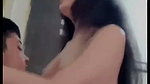 Beautiful Sexy Indian Horny Babe Riding On Bf