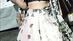 Desi lifting Sari to open pussy