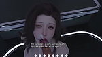 He plays by placing his penis against her breasts. gameplay