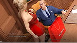 The Spellbook – gameplay – roleplay – milf gives blowjob under table to her boss