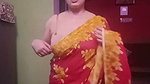 Busty bengali lady in grey bra 1