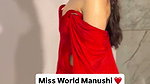 MANUSHI CHILLAR CURVY AND AMPLE NAUGHTINESS CLEAVAGE SEDUCTIVE HQ VIDEO 4