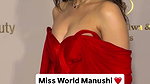 MANUSHI CHILLAR CURVY AND AMPLE NAUGHTINESS CLEAVAGE SEDUCTIVE HQ VIDEO 4