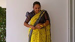 Mayamol Padikanath Sexy Navel in yellow saree drape 2 1