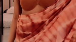 PARAMITA SEXY WIFE MATERIAL GORGEOUS DESIRED IN BRA AND SAREE 2 1