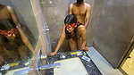 Stepsister Felt Itchy After Seeing stepbrother in the Bathroom, Both of Them Put Out 2 1