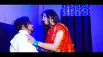 Tanu Raj hot saree song – Navel kissed, Rose on lipsNavel 1