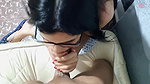 Delicious homemade blowjob until all the milk is extracted from this cock