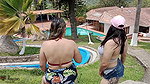 Having lesbian sex with my stepsister on a walk to the farm – Porn in Spanish