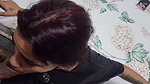 He invited me to his room and ate my cock until I came on his tits