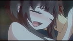 HENTAI FFM Threesome With Hottest Blond MILF! Huge Creampie Inside Pussy 4K